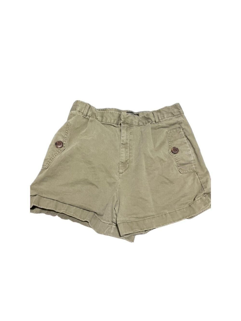 EUC Women's Banana Republic Shorts Size 12 Green